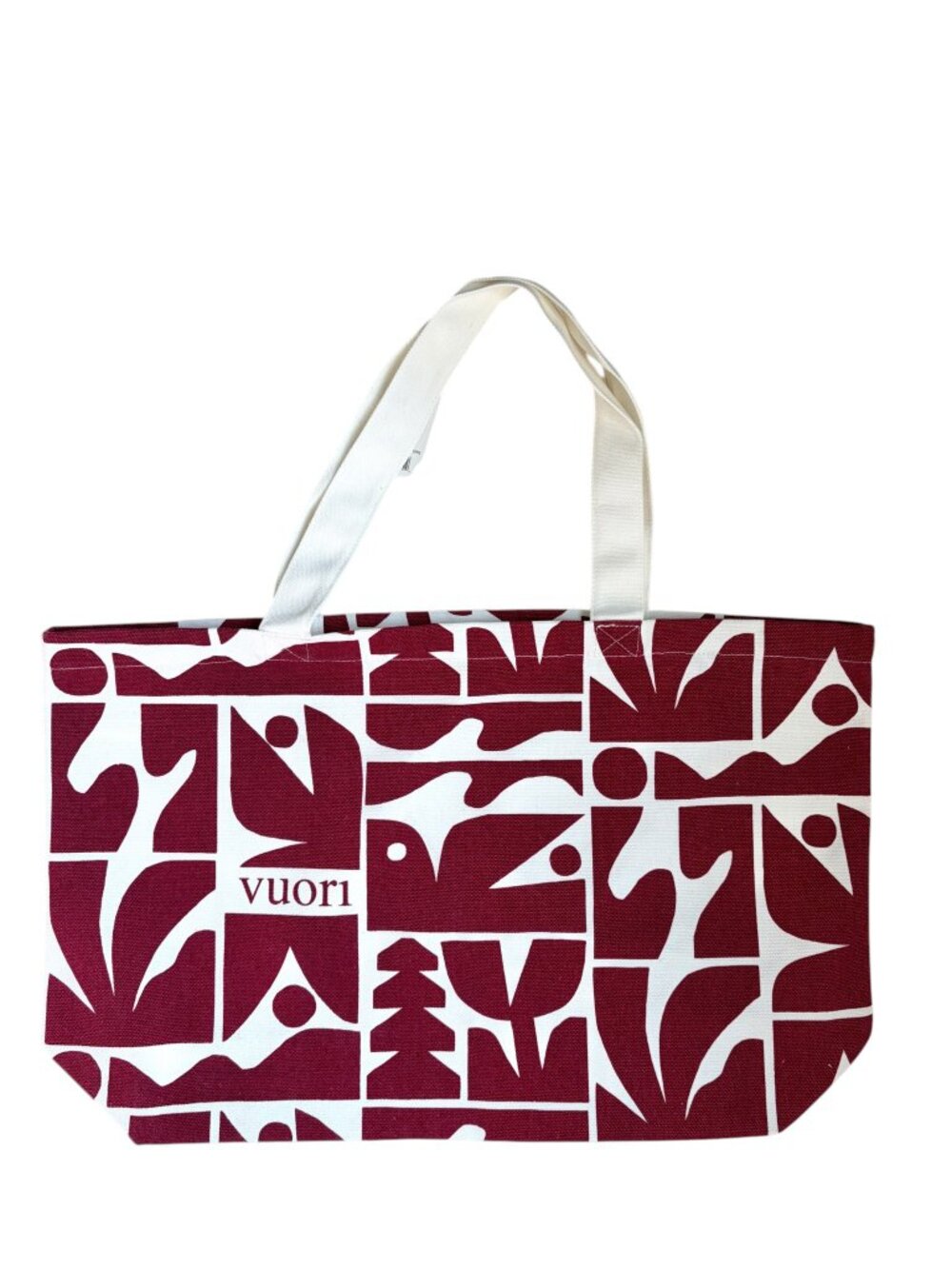 Vuori Limited Edition Holiday Tote Bag (Strawberry)